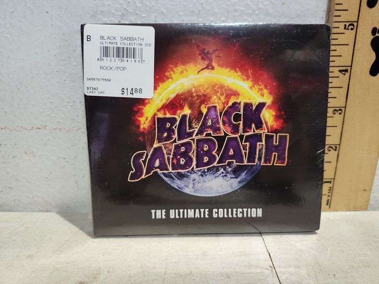 Unopened Black Sabbath The Ultimate Collection 2 Cd Set