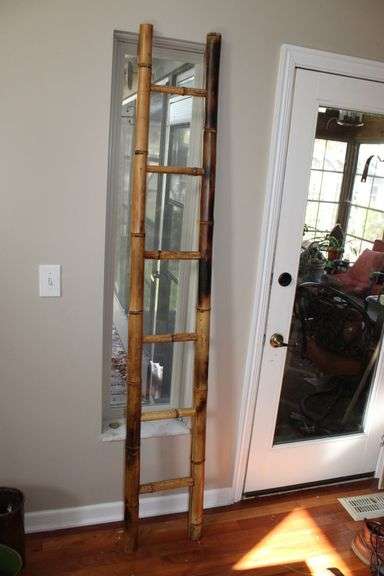 Bamboo Display Ladder