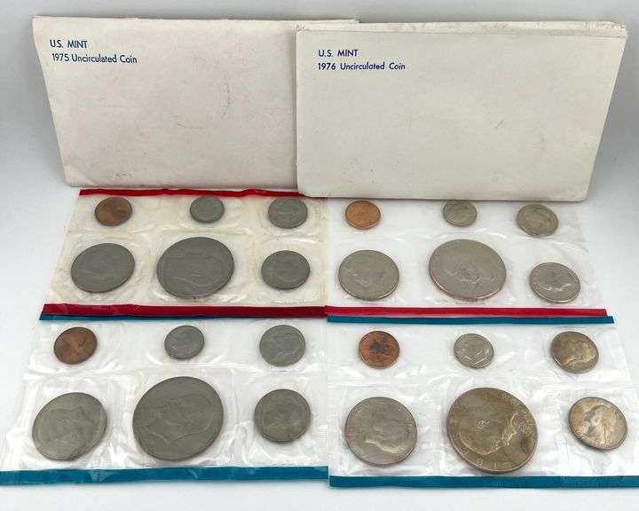 1975 & 1976 Uncirculated Sets
