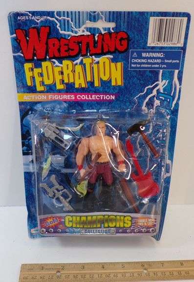 New Manley Toy Quest Wrestling Federation Wretling Action Figure