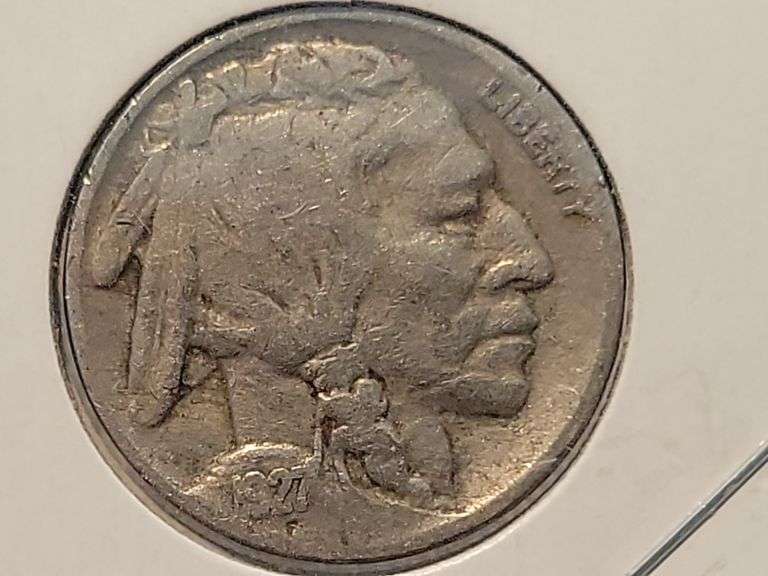 1927 Buffalo Nickel - VG