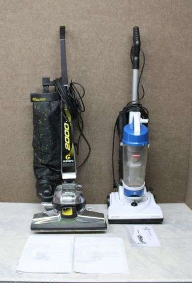 Kirby G2000 Vacuum Cleaner and Bissell AeroSwift 1009K Upright Vacuum Bundle