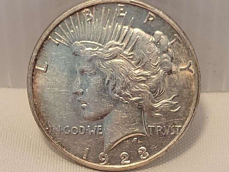 1923-D Peace Dollar - XF