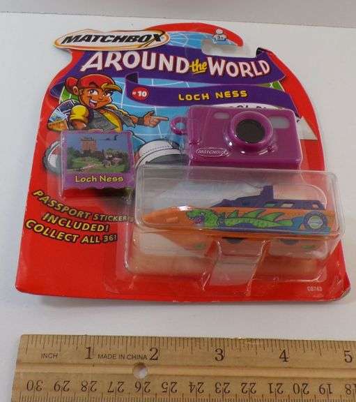New 2003 Mattel Matchbox "Around the World "Toy Model car