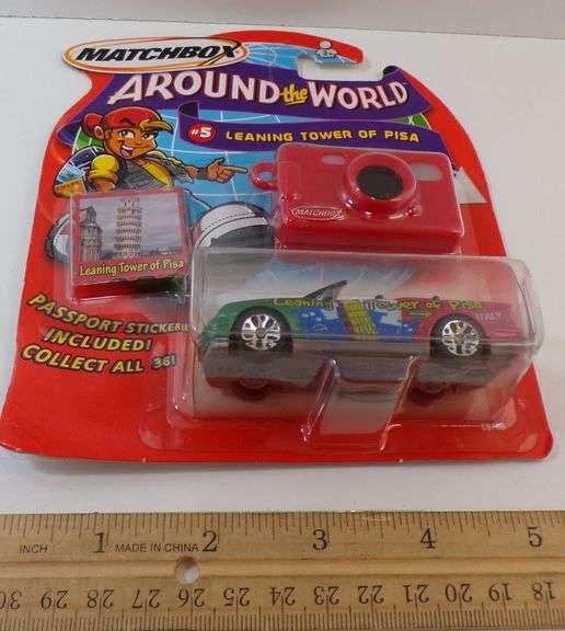 New 2003 Mattel Matchbox "Around the World "Toy Model car