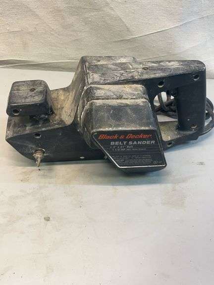 Black &amp; Decker 3″ x 21″ Belt Sander, 1/3 HP, Model 7447 - Auction Ohio