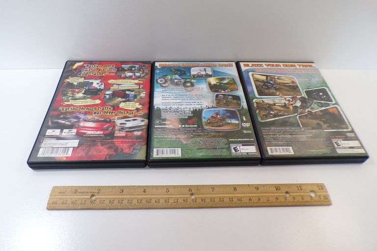 Lot of (3) Playstation 2 Gaming Discs