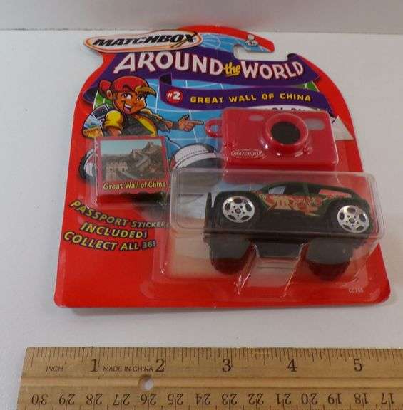 New 2003 Mattel Matchbox "Around the World "Toy Model car