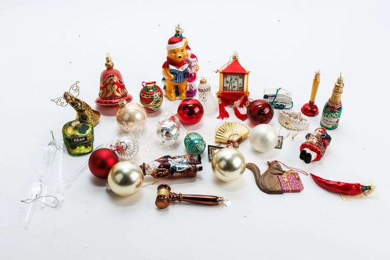 Glass Christmas Ornaments