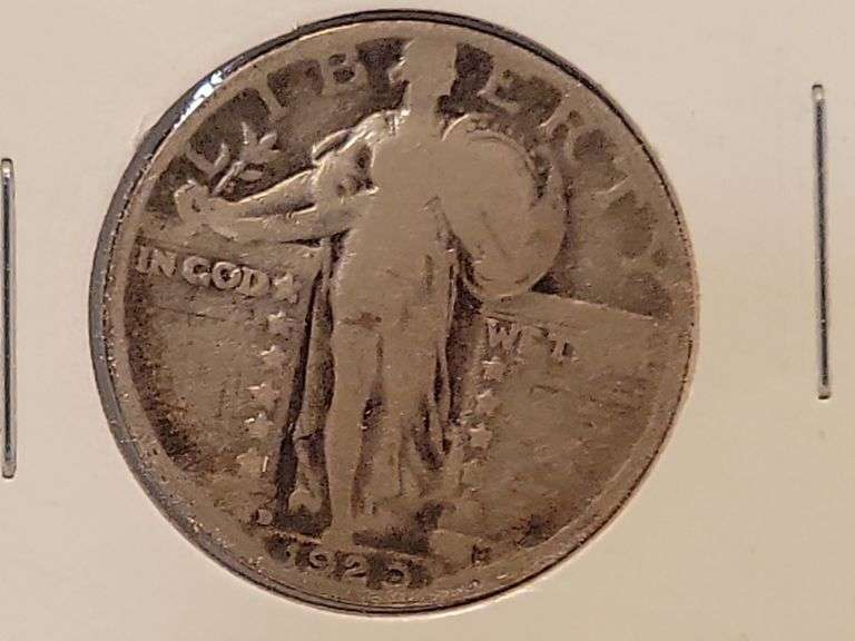 1929-D Liberty Standing Quarter-AG
