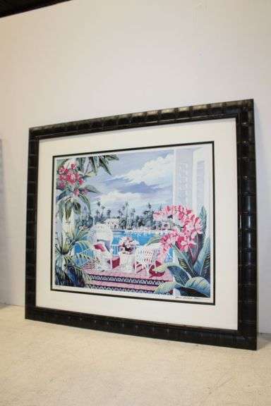 Signed Colorful Art Print