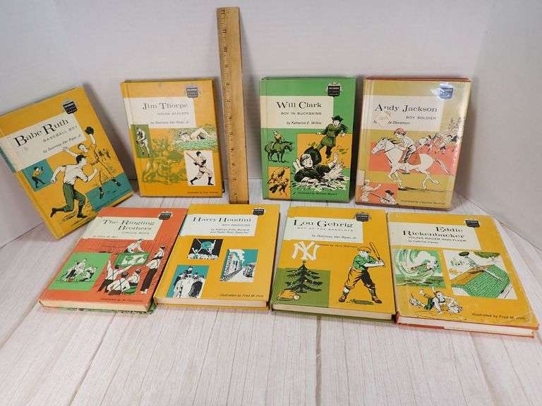 Childhood of Famous Americans Hardback Book Set
