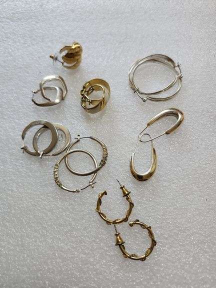 8 Pairs Pierced Earrings