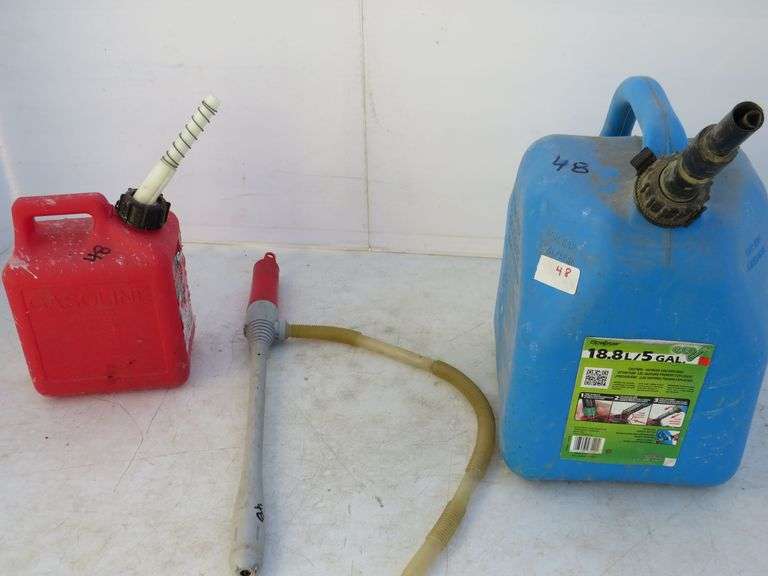 Fuel Cans & Siphon