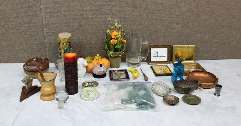 Artwork, Glassware, and Miscellaneous