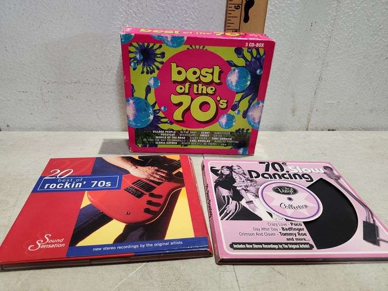 Best Of The Rockin' 70s, 70s Slow Dancing, & Best Of The 70s Three Cd Box Set