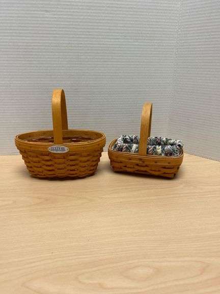 Longaberger Century Celebration and Handwoven Basket Set
