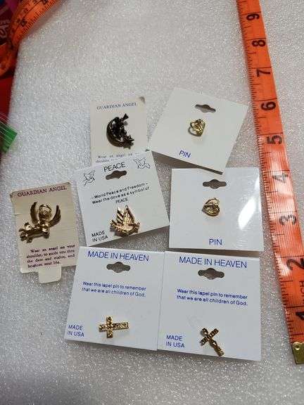 Crosses & Guardian Angel Pins