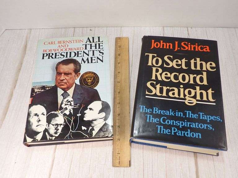 Hardback Books on President Nixon