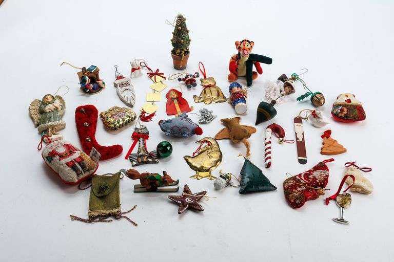Collection of Christmas Ornaments