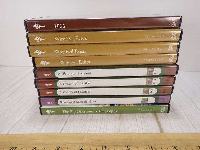 The Great Courses DVD Collection on Philosophy and History