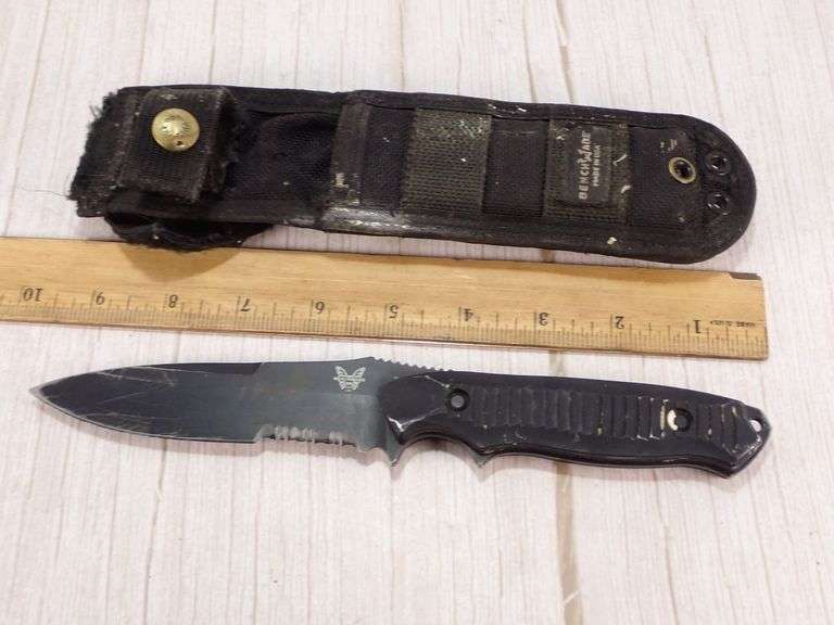 Benchmade Fixed Blade Knife with Nylon Sheath