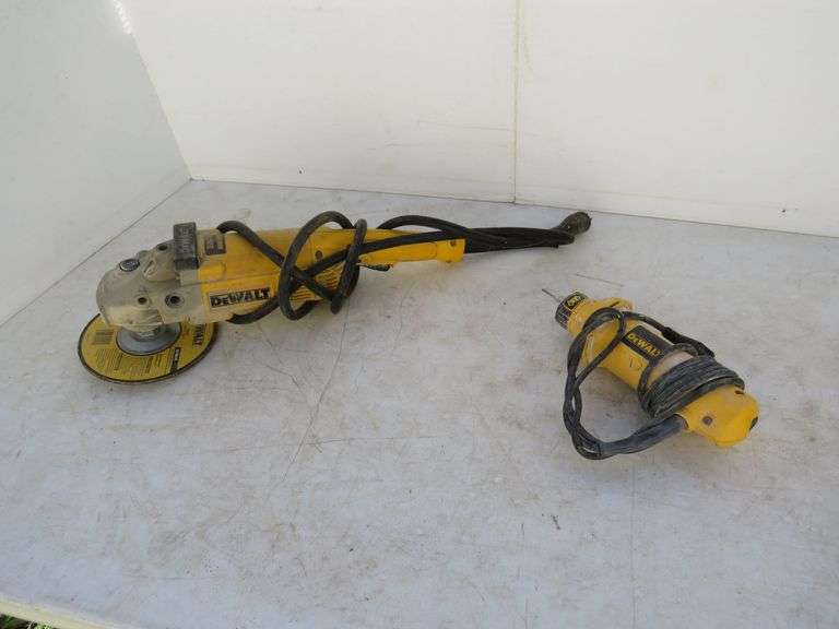 DeWalt Angle Grinder & Cut Out Tool