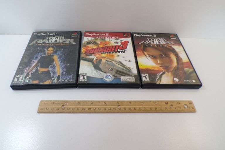 Lot of (3) Playstation 2 Gaming Discs