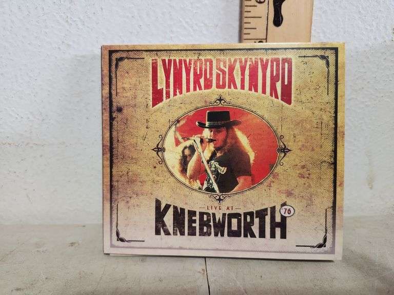 Lynyrd Skynyrd Live At Knebworth Cd & Dvd Set