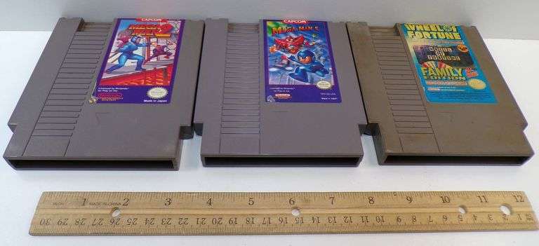 Lot of (3) Vintage Nintendo Video Games