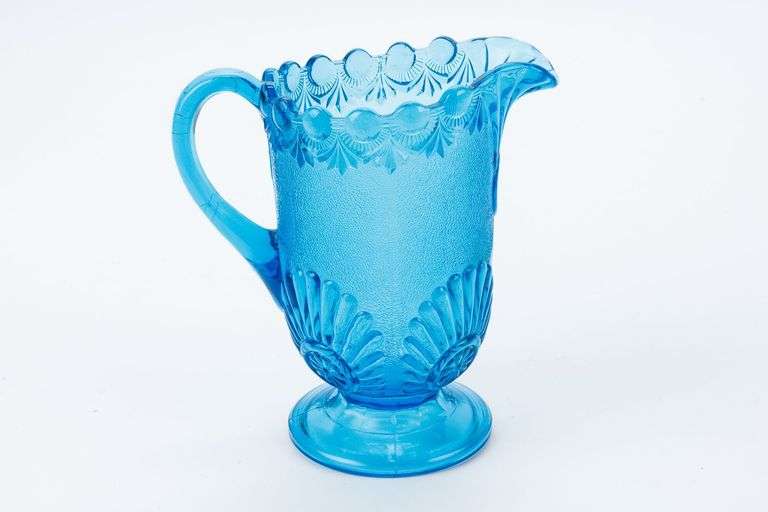 Westmoreland Shell and Jewel Pitcher.