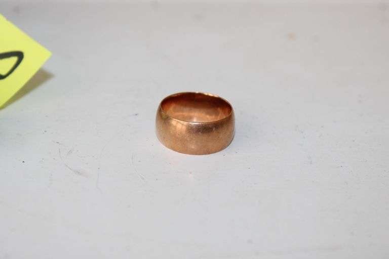 18K Gold Band Ring