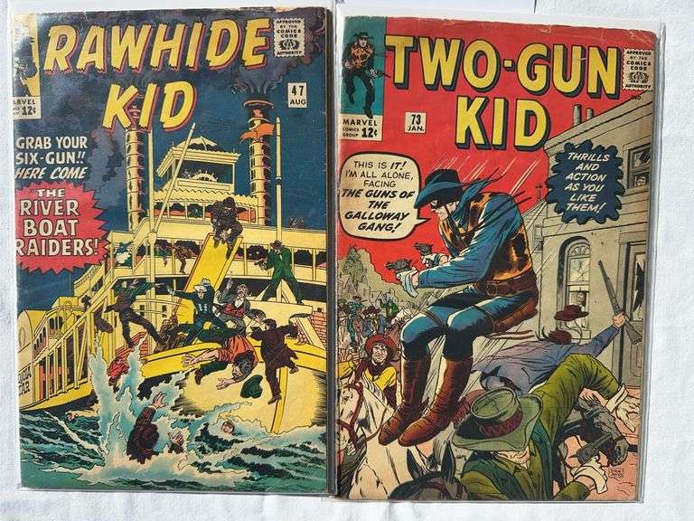 Lot of two Western comics ￼