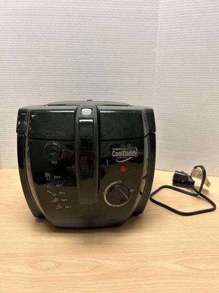 Presto CoolDaddy Deep Fryer with Adjustable Temperature