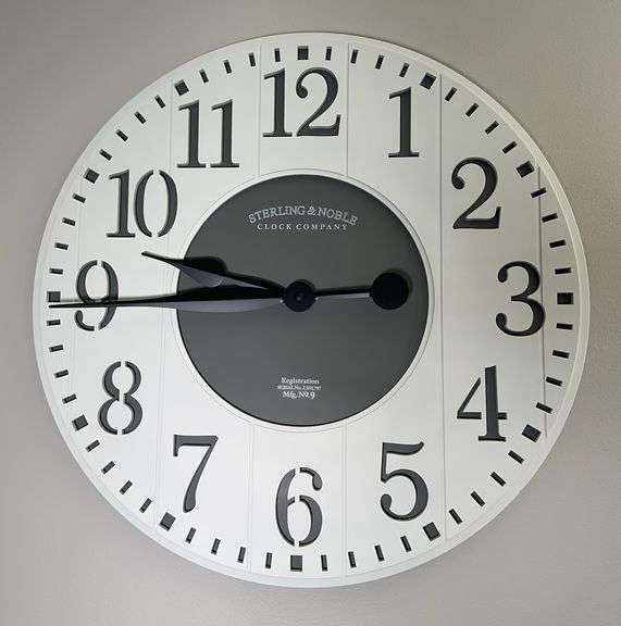 Sterling & Noble Wall Clock