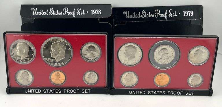 1978 & 1979 Proof Sets