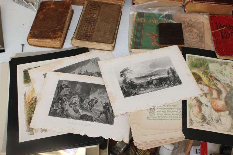 Antique Prints & Books