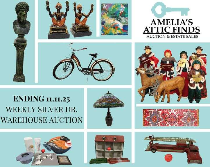 Weekly Collectors' Warehouse Treasure Auction SILVER DRIVE