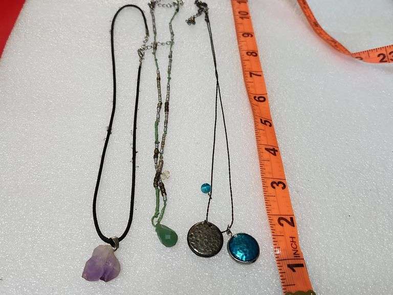 3 Assorted Necklaces, Aero, Etc.