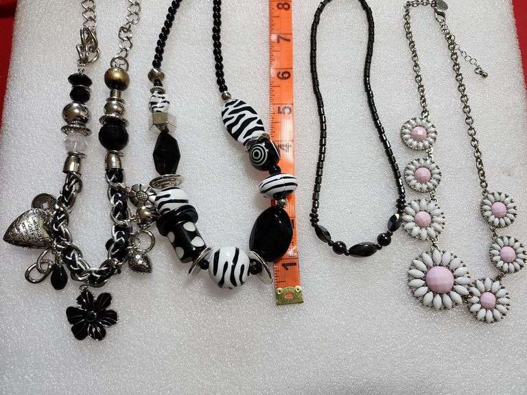 4 Assorted Necklaces