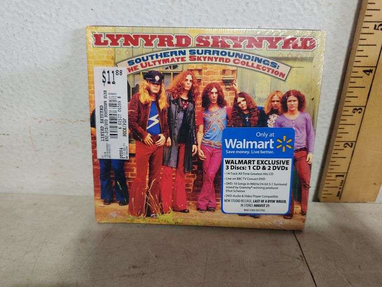 Unopened Lynyrd Skynyrd Southern Surroundings: The Ultimate Skynyrd Collection 3 Disc Set