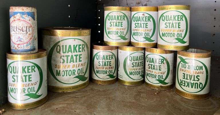 The Unexpected Nostalgia Trip Unearthing The Hidden History Of Quaker State Oil Cans