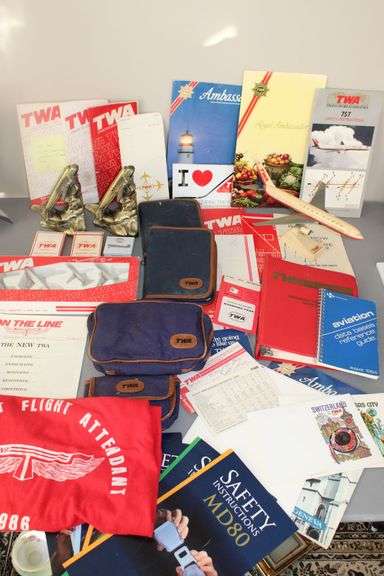 Airline Memorabilia TWA
