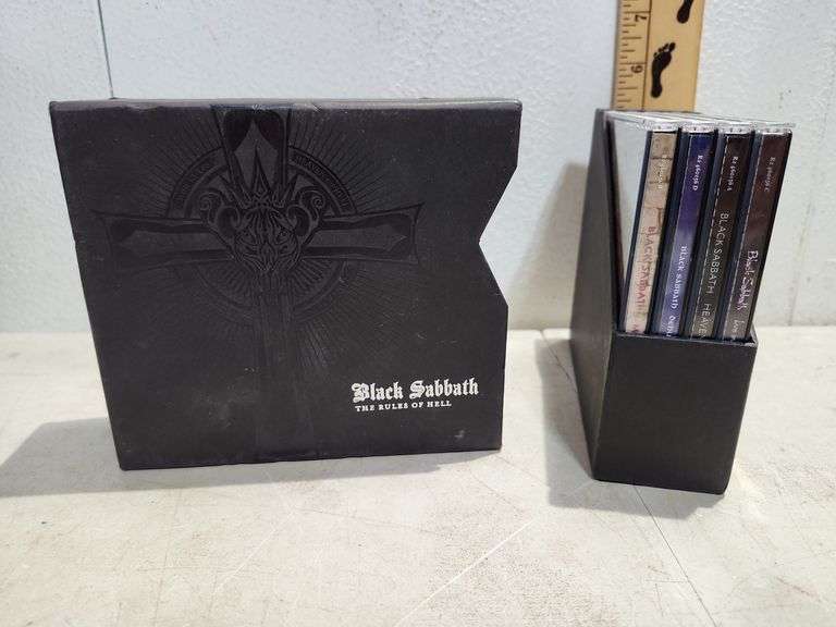 Black Sabbath The Rules Of Hell 5 Disc Box Set