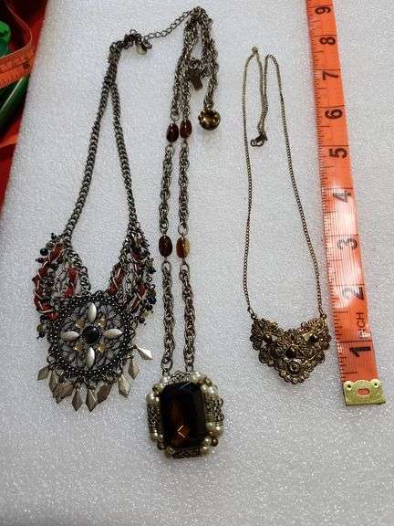 3 Assorted Necklaces