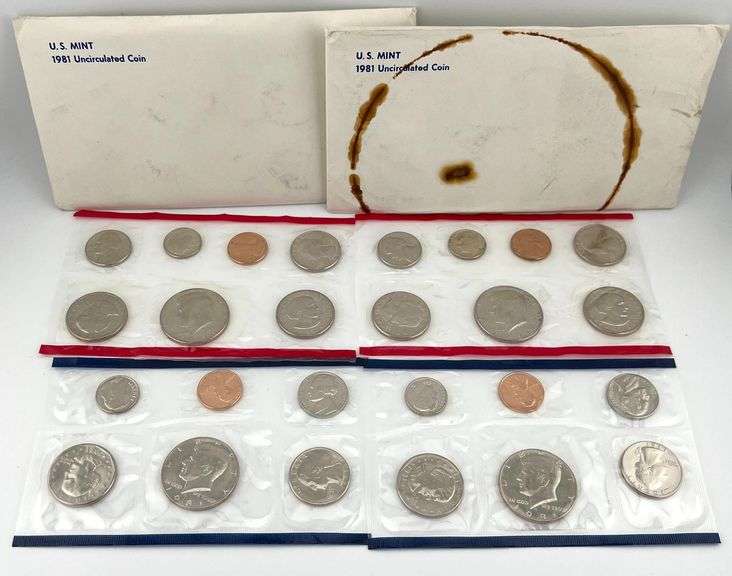 (2x) 1981 Uncirculated Sets