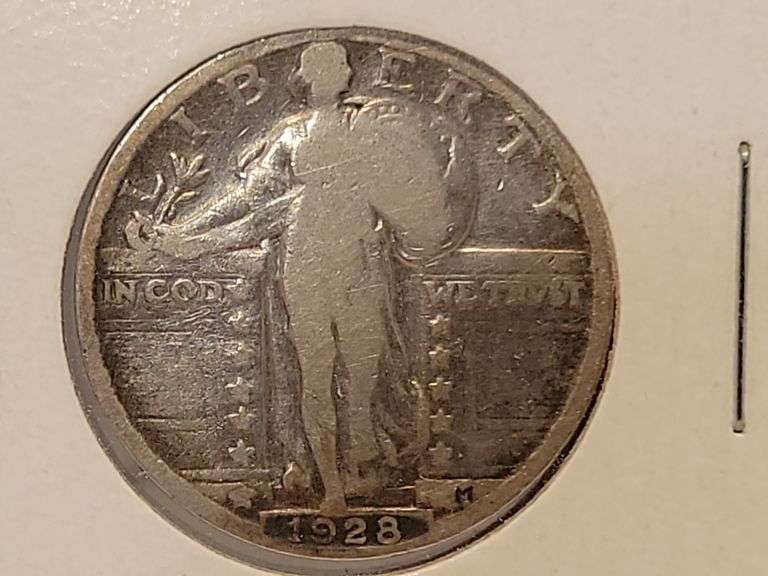 1928 Liberty Standing Quarter - G