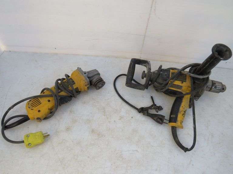 Angle Grinder & Drill
