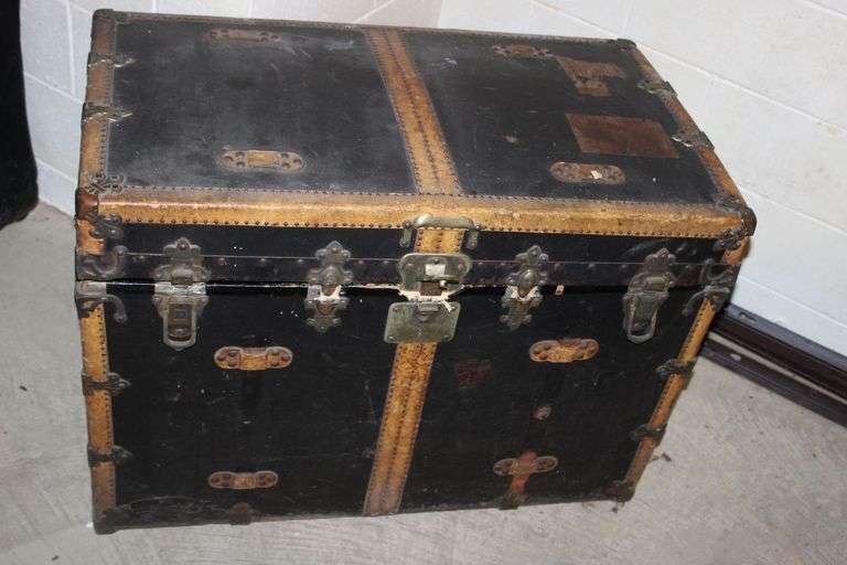 Antique Steamer Trunk