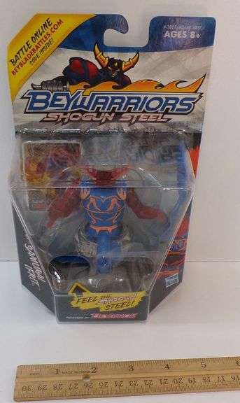 New 2013 Hasbro BeyWarriors Shogun Steel "Speed Attack" .